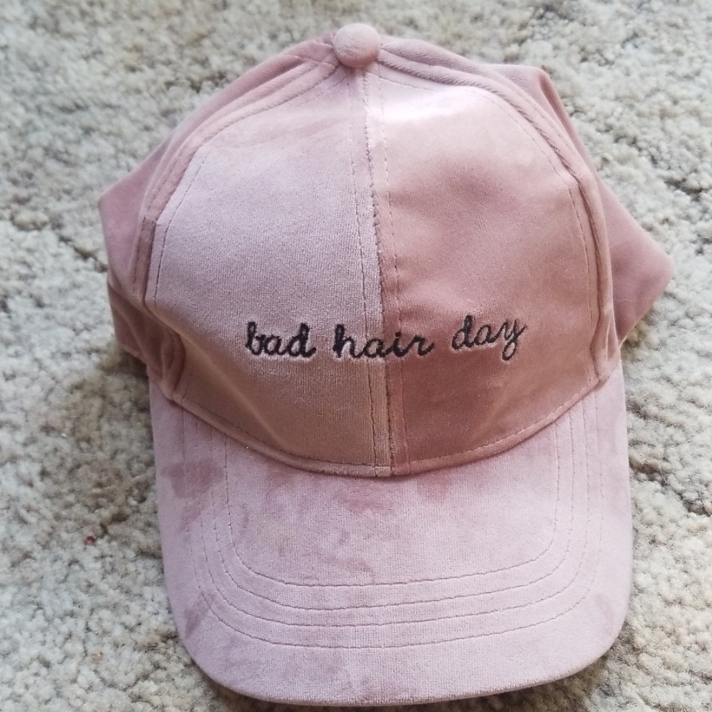Pink baseball cap